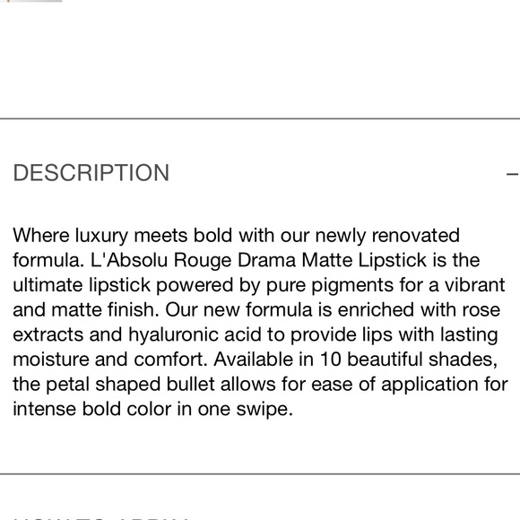 Lancôme Mini Lipstick - Picture 4 of 6